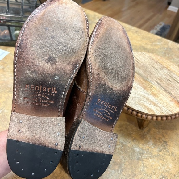 Bed Stu Cobbler Series Brown Leather Saddle Oxford - Picture 10 of 11